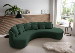 INOSIGN Ecksofa "Limoncello organische Formensprache, L-Form", ergonomische Form