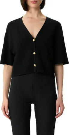 Comma Cardigan, mit V-Ausschnitt und goldenen Knöpfen