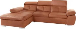 exxpo - sofa fashion Ecksofa "Spring, super bequem, mit Armteil- und Kopfteilfunktion", L-Form, wahlweise mit Bettfunktion und Bettkasten