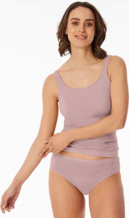 Slips 2er-Pack Organic Cotton weiß/ zartrosa - 95/5 46