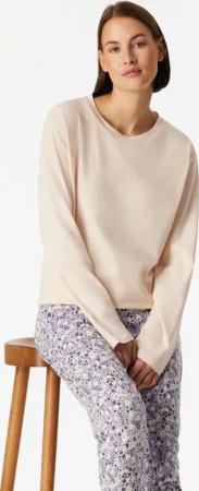 Shirt langarm rundhals champagner - Mix+Relax 46