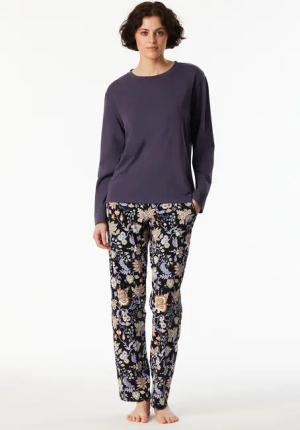 Shirt langarm rundhals indigo - Mix+Relax 36