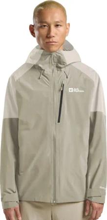 Jack Wolfskin Eagle Peak 2L Jacket Men Regenjacke Herren XXXL beige Linen