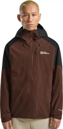 Jack Wolfskin Eagle Peak 2L Jacket Men Regenjacke Herren XXXL brown hot choc
