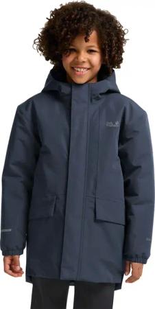 Jack Wolfskin Canvey Jacket Kids Wasserdichte Jacke Kinder 164 blue midnight sky