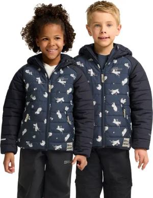 Jack Wolfskin Moomin Ins Jacket Kids Isolationsjacke Kinder mit MOOMIN-Motiv 140 allover print ICON midnight sky