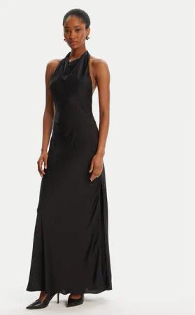 BARDOT Abendkleid Similina Halter Maxi 59919DB Schwarz Regular Fit