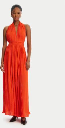 BARDOT Abendkleid Amala Pleated Halter 60031DB Rot Regular Fit