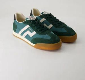 Gant Schuhe - Beylana Veloursleder und Textil (Grün, Gr. 42)