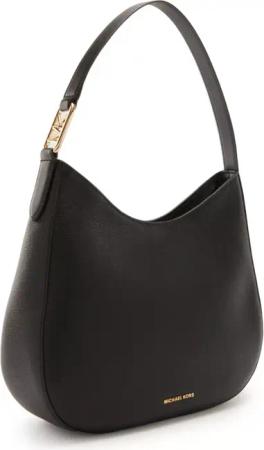 Michael Kors Hobo Bags - Black Cow Leather Shoulder Bag - Gr. unisize - in Schwarz - für Damen