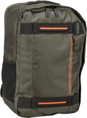 American Tourister Urban Track Cabin Backpack in Oliv (24.5 Liter), Rucksack / Backpack