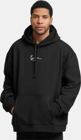 Karl Kani KK Small Signature Hoodie black Plus Size