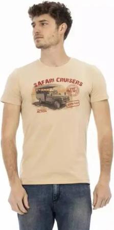TRUSSARDI Action Herren Safari Cruisers T-Shirt Sand 2AT02B004