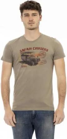 TRUSSARDI Action Herren Safari Cruisers T-Shirt Grün 2AT02B055
