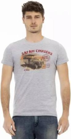 TRUSSARDI Action Herren Safari Cruisers T-Shirt Grau 2AT02B013