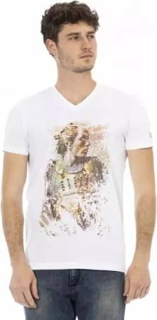 TRUSSARDI Action Herren T-Shirt Weiß 2AT08001