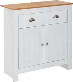 WOHNLING Kommode, WL6.387 weiß 79,0 x 35,0 x 81,0 cm