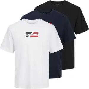Jack & Jones  T-Shirt T-Shirt CORP Kurzarmshirt 3er Pack