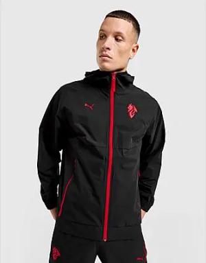 PUMA AC Mailand Tech Jacke - Herren, Schwarz