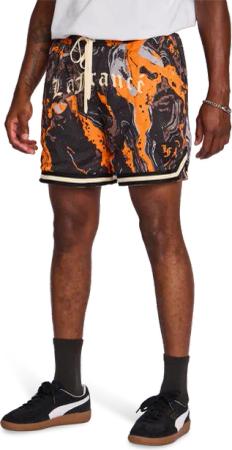 Puma Lafrance Herren Kurze Hosen - Grau - Größe M - Nylon