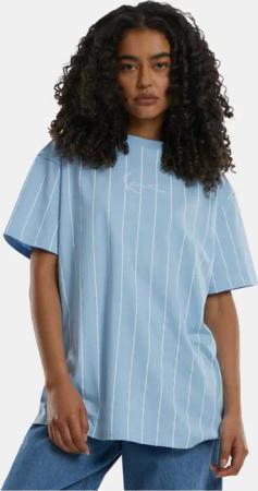 Karl Kani Small Signature Essential Pinstripe Os Tee