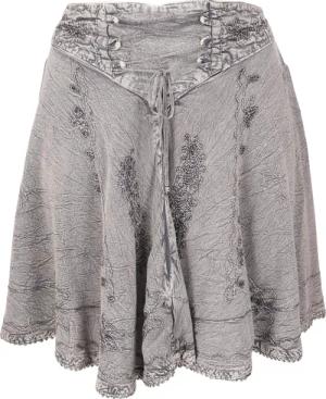 Guru-Shop Minirock Bestickter Boho Minirock -
