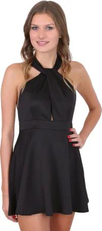Sarcia.eu Minikleid Schwarzes Minikleid mit Spitze