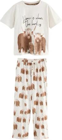 Next Pyjama Kurzarm-Schlafanzug aus 100 % Baumwolle