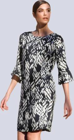 Alba Moda Druckkleid Kleid mit grafischem
