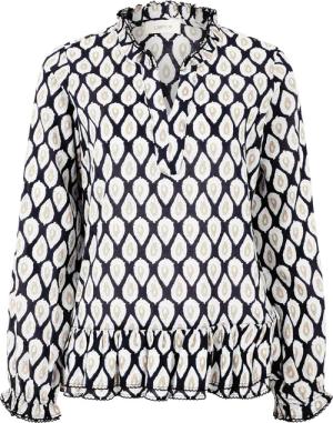 Cartoon Langarmbluse Casual-Bluse