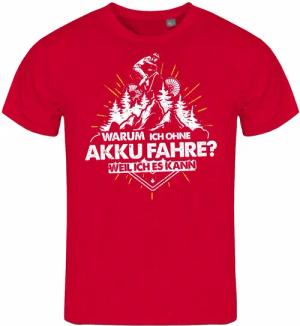 deinshirt Print-Shirt Herren T-Shirt Warum ich