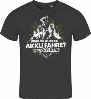 deinshirt Print-Shirt Herren T-Shirt Warum ich