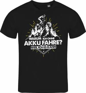 deinshirt Print-Shirt Herren T-Shirt Warum ich