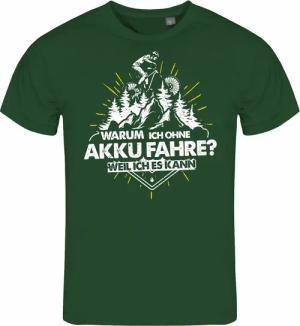 deinshirt Print-Shirt Herren T-Shirt Warum ich