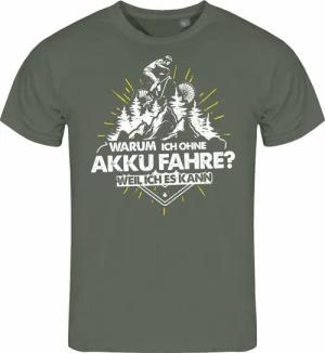 deinshirt Print-Shirt Herren T-Shirt Warum ich