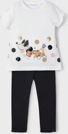 Mayoral Print-Shirt Set Leggings und T-Shirt
