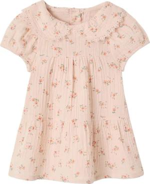 vertbaudet Minikleid Mädchen Baby Kleid mit