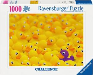 Ravensburger Puzzle Challenge, Quietscheenten, 1000 Puzzleteile,