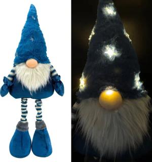 Online-Fuchs Weihnachtsfigur süßer Wichtel mit Zipfelmütze,
