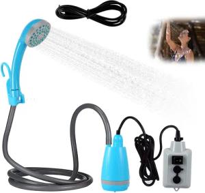 BlingBin Gartendusche Campingdusche Akku Camping Dusche