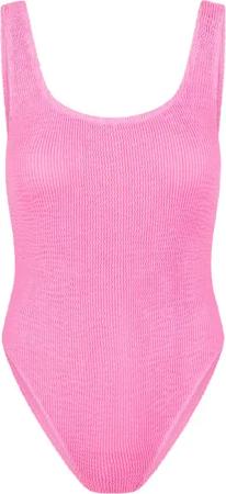 Moda Minx Badeanzug "Scrunch Scoop Neck Swimsuit", (1 St.), mit tollem Rückenausschnitt