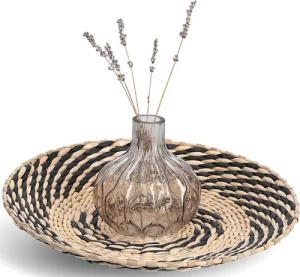 Zeller Present Dekoschale, (1 St.), Ø 35 cm, Papiergeflecht