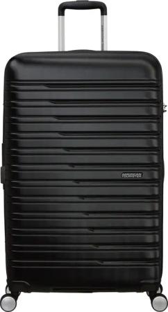 American Tourister Flashline - 4-Rollen-Trolley 78 cm erw. (schwarz)