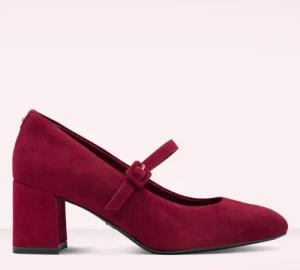 Susie Pumps in Merlot