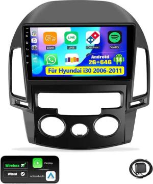 ESSGOO 64G 9" Für Hyundai i30