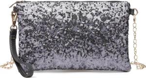 Miss Lulu Umhängetasche Damen Clutch mit