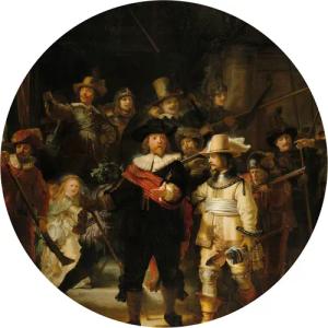 Art for the home Wandtattoo "Die Nachtwache Rembrandt", (1 St.)