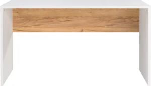 andas Schreibtisch "Njavve Wangenschreibtisch mit Knieblende", frei im Raum stellbar, Breite 140 cm, Made in Germany