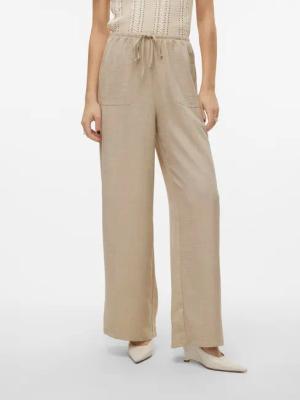 Vero Moda Schlupfhose "VMMELANEY HW LOOSE PANT WVN GA NOOS", Sommerhose