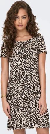 ONLY Minikleid "ONLBERA BACK LACE UP S/S DRESS JRS NOOS", Sommerkleid